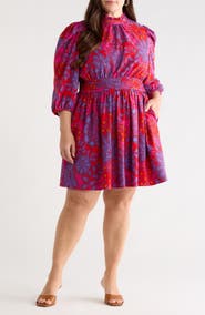 SUGARLIPS Darret Esmae Floral Pleated Dress