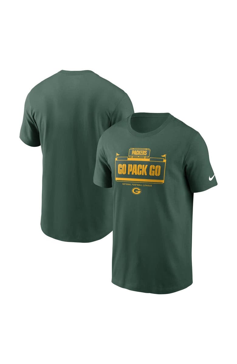 Nike Men's Nike Green Green Bay Packers Primetime Local Essential T-Shirt, Alternate, color, Green