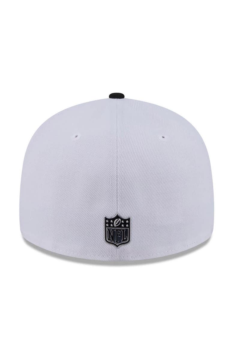 New Era Men's New Era  White/Black San Francisco 49ers 2026 NFL Draft Pre-Curved 59FIFTY Fitted Hat, Alternate, color, White