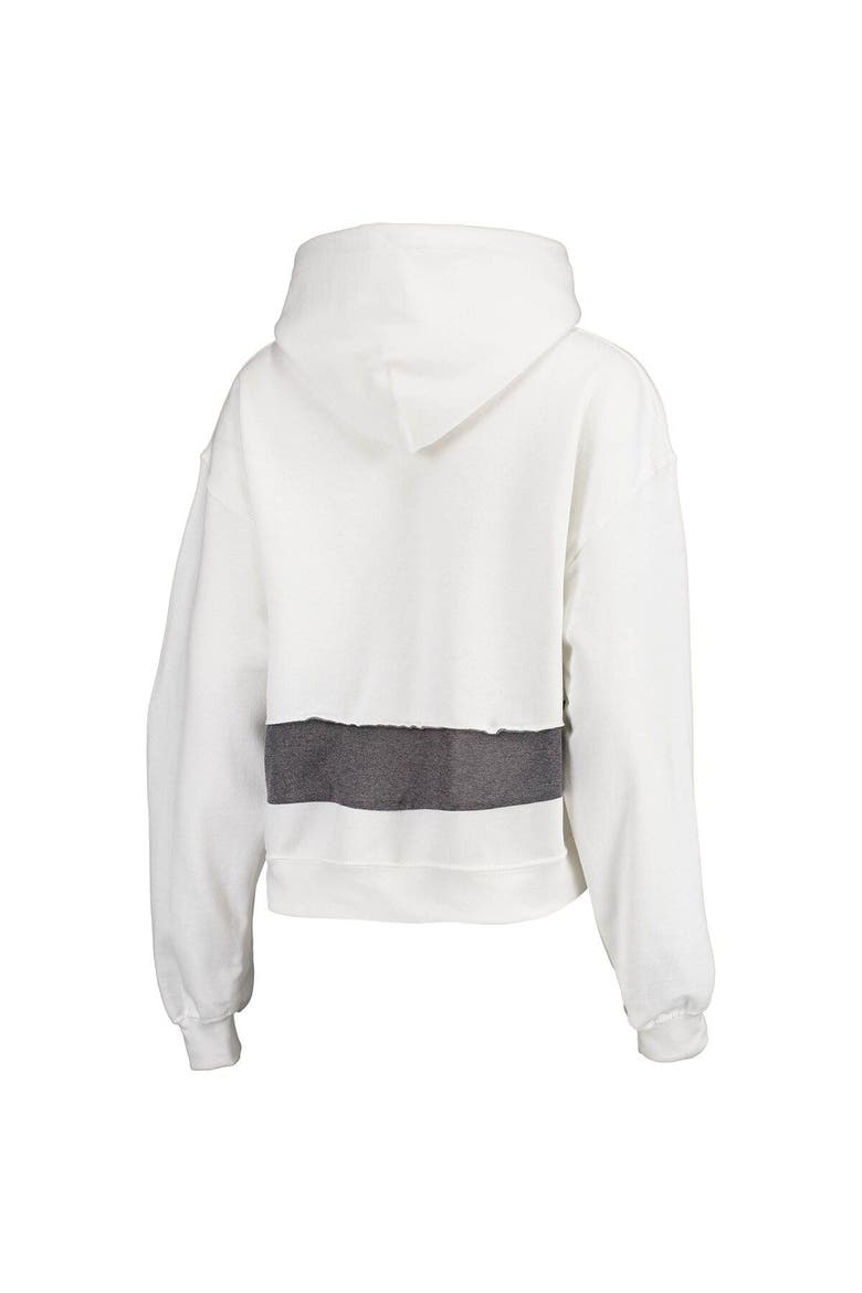 Women's Refried Apparel White Seattle Seahawks Sustainable Crop Dolman Pullover Hoodie, Alternate, color, White