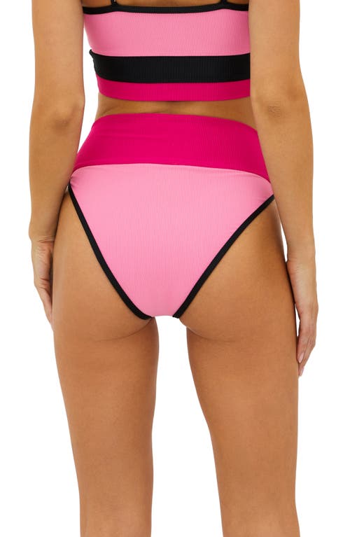 BEACH RIOT BEACH RIOT EMMY HIGH WAIST BIKINI BOTTOMS 