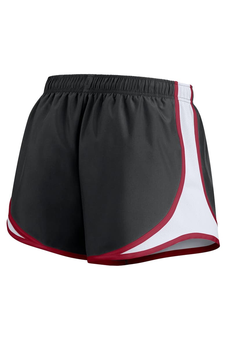 Women's Nike Black Alabama Crimson Tide Spring Break Tempo Performance Shorts, Alternate, color, Black