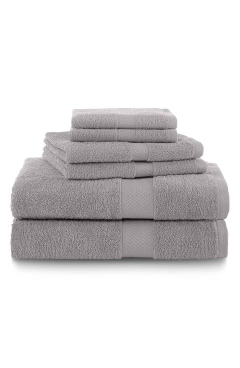 Ringspun 6-Piece Bath Towel Set