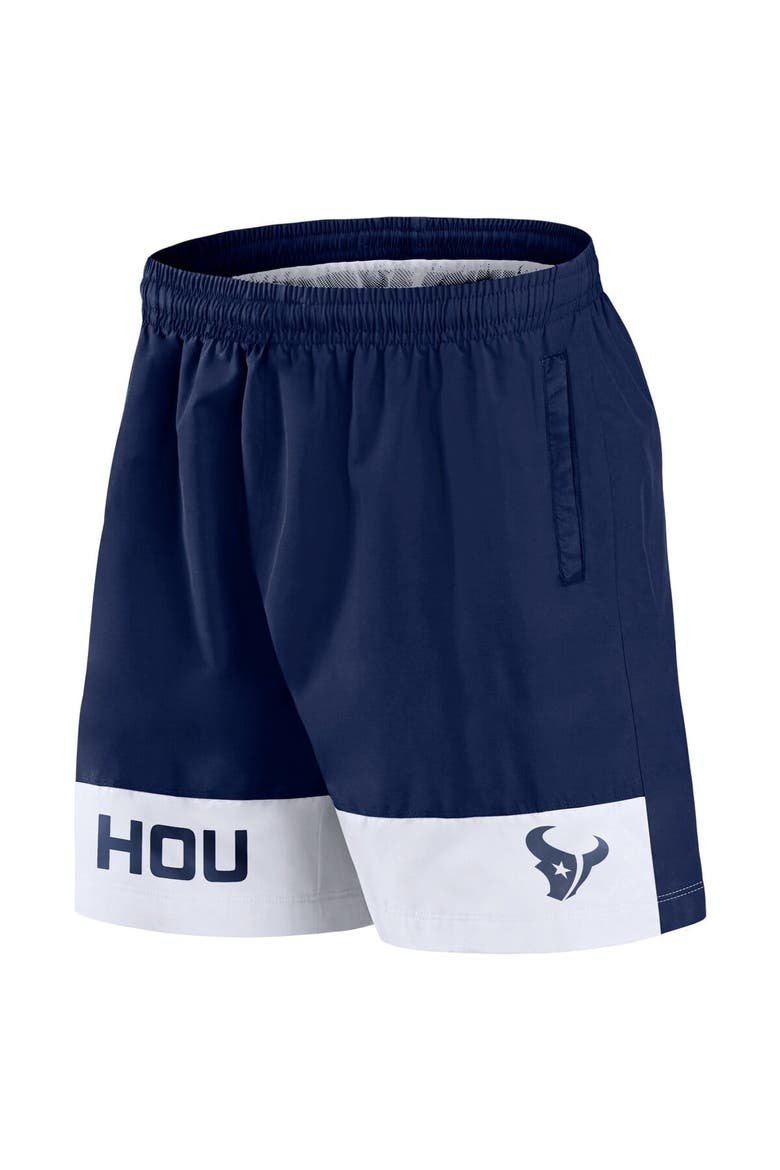 Men's Fanatics Navy Houston Texans Elements Shorts, Alternate, color, Navy