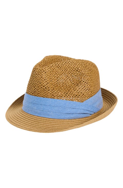 Paper Straw Fedora