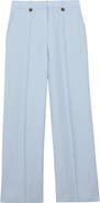 Reiss Magda Pleated Flared Pants
