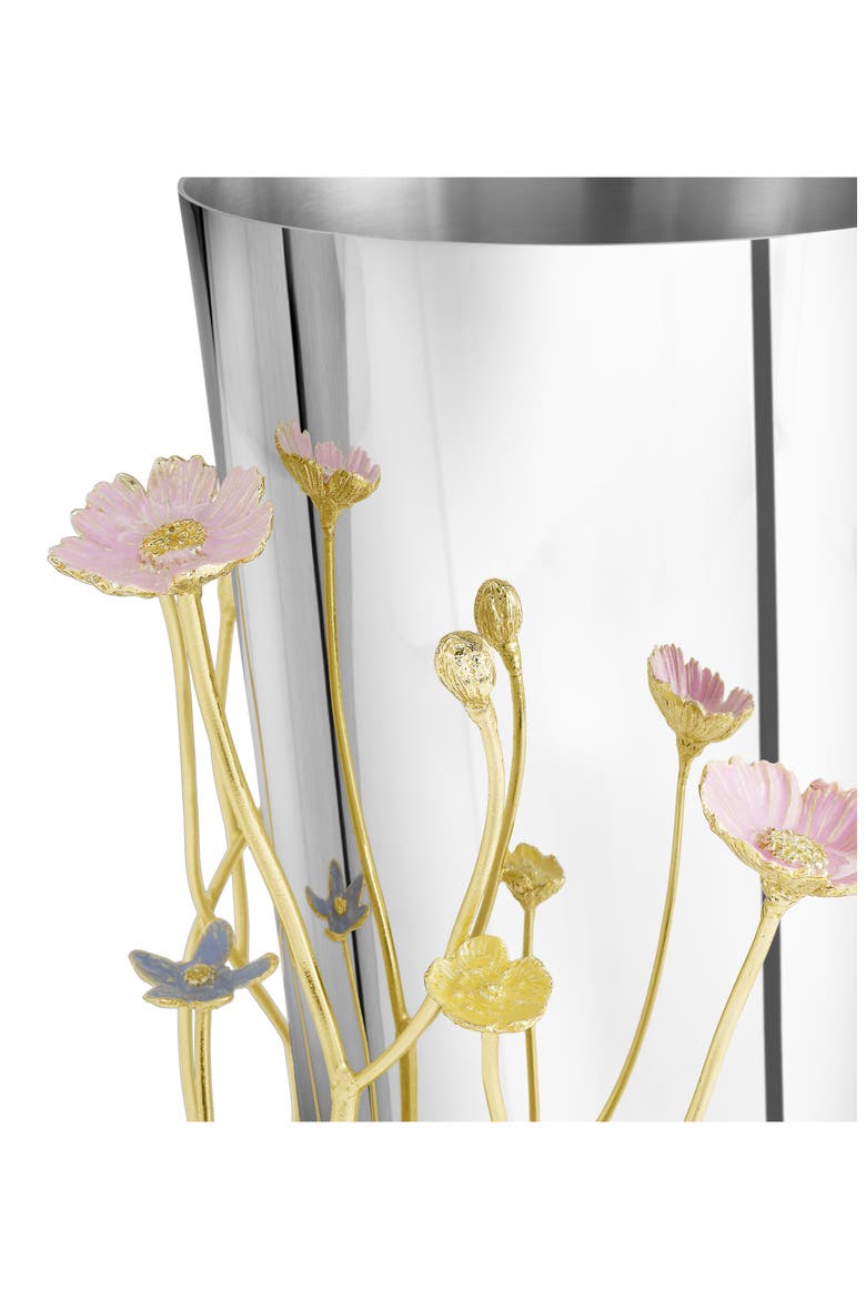 Wildflowers Large Vase, Alternate, color, SILVER MULTI