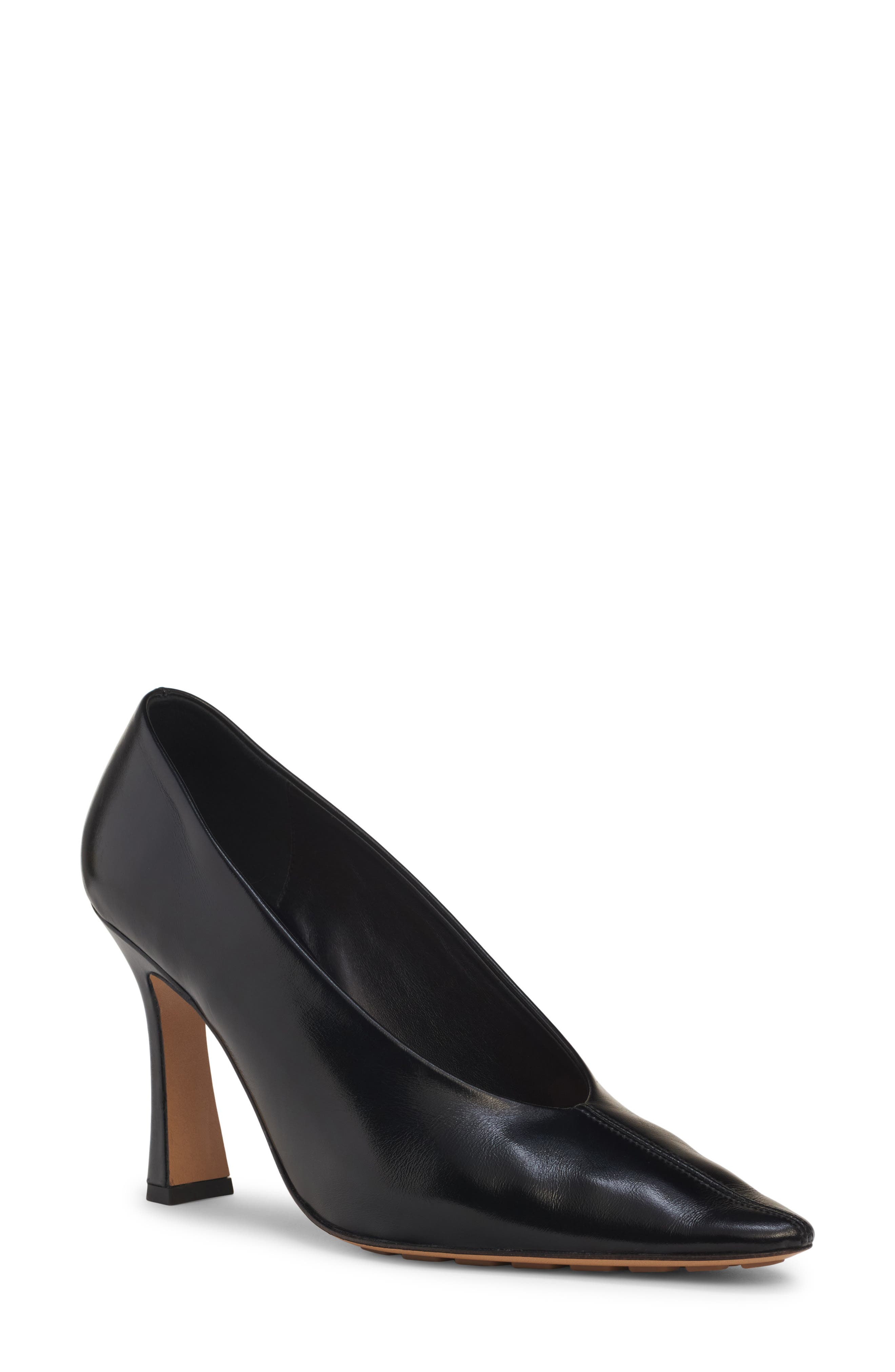 Bottega Veneta Cushion Pump, Main, color, 1000 Black