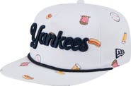 New Era Men's New Era White New York Yankees Team Cheer Rope 19TWENTY Adjustable Hat