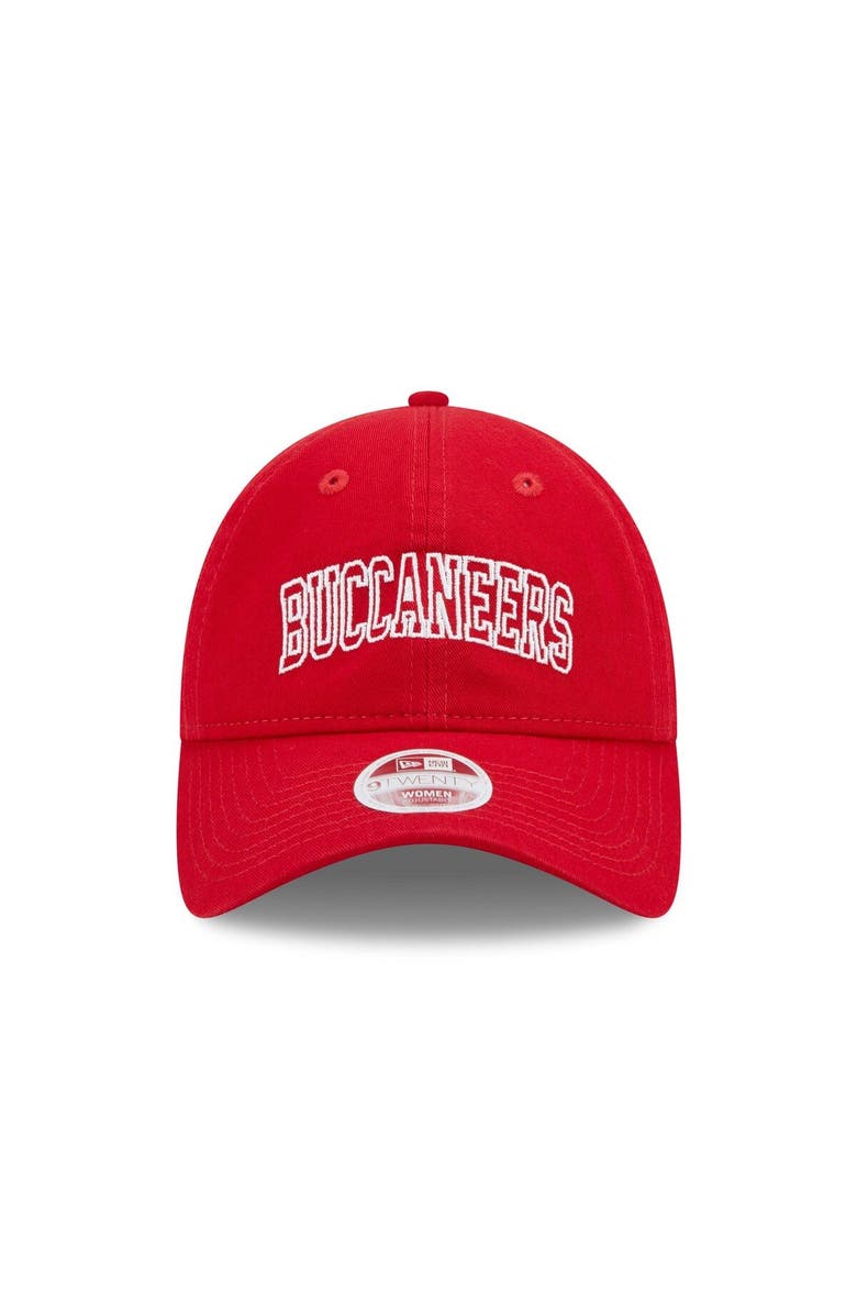New Era Women's New Era Red Tampa Bay Buccaneers Collegiate 9TWENTY Adjustable Hat, Alternate, color, Red