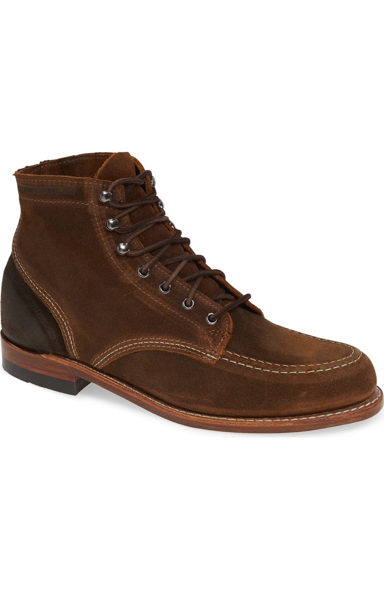 Wolverine 1000 Mile 1940 Apron Toe Boot, Main, color,