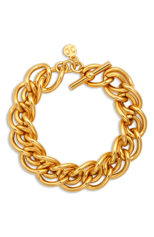 Christina Caruso Braided Chain Bracelet In 14k Gold