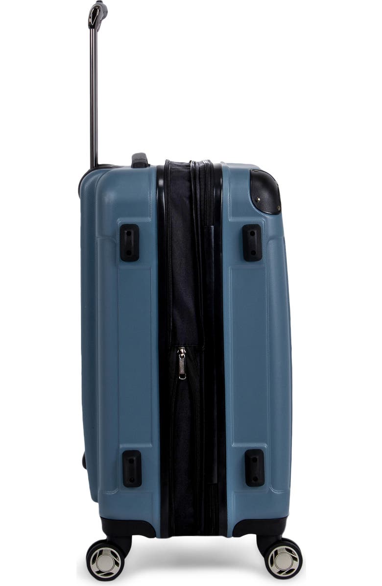 Kenneth Cole Reaction Renegade 24" Lightweight Hardside Expandable Spinner Luggage, Alternate, color, Granite Blue