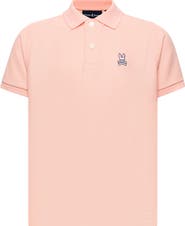 Psycho Bunny Kids' Cotton Piqué Polo