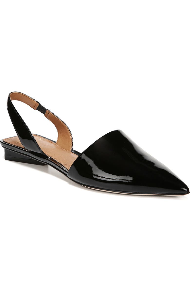 SARTO by Franco Sarto Pointed Toe Slingback Flat, Main, color,