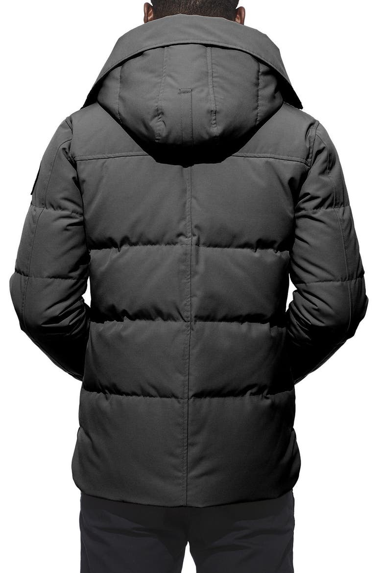 'MacMillan' Slim Fit Hooded Parka, Alternate, color, GRAPHITE