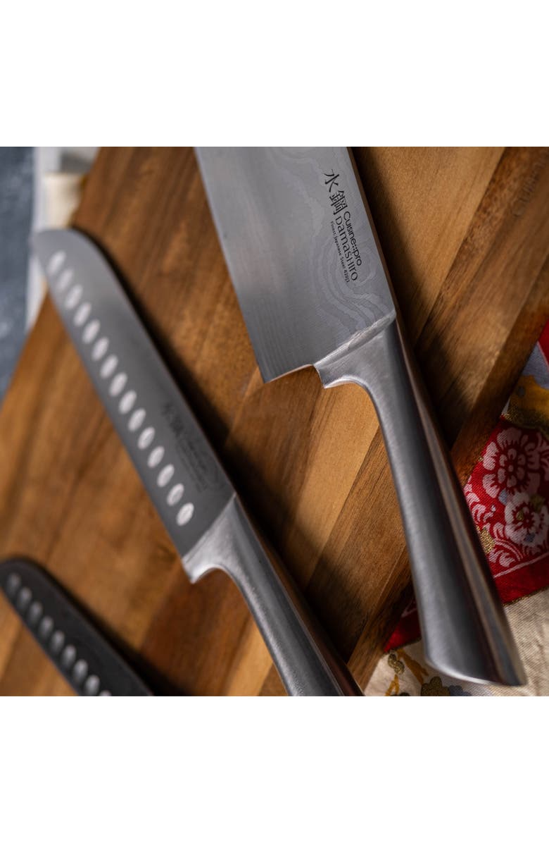 Cuisine::pro<sup>®</sup> Damashiro<sup>®</sup> Mizu 7-Piece Knife Block, Alternate, color, Silver