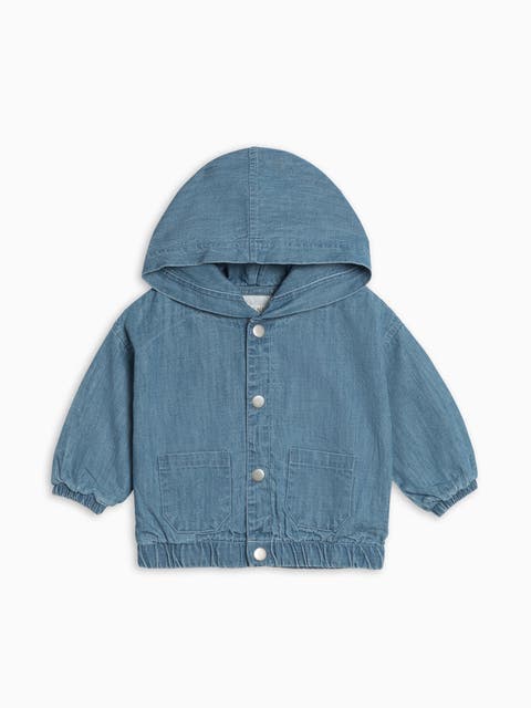 Organic Jules Chambray Hooded Jacket (Baby)