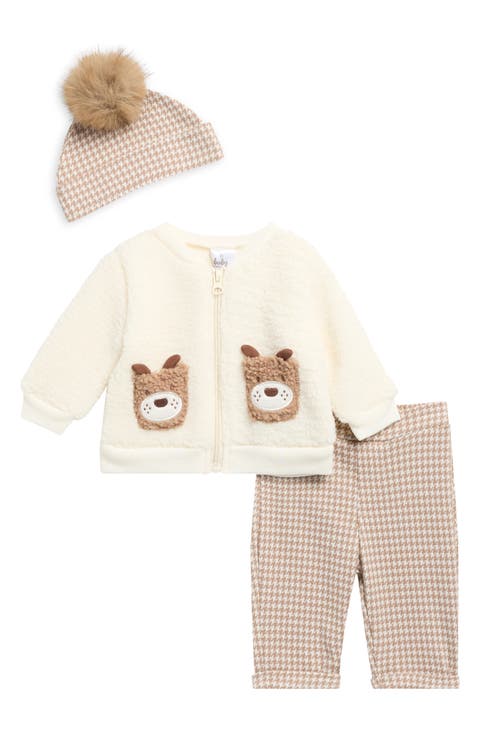 Kids' 3-Piece Puppy Jacket, Pants & Hat Set