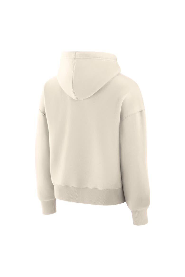Women's Fanatics Cream Detroit Lions Dove Legacy Pullover Hoodie, Alternate, color, Cream