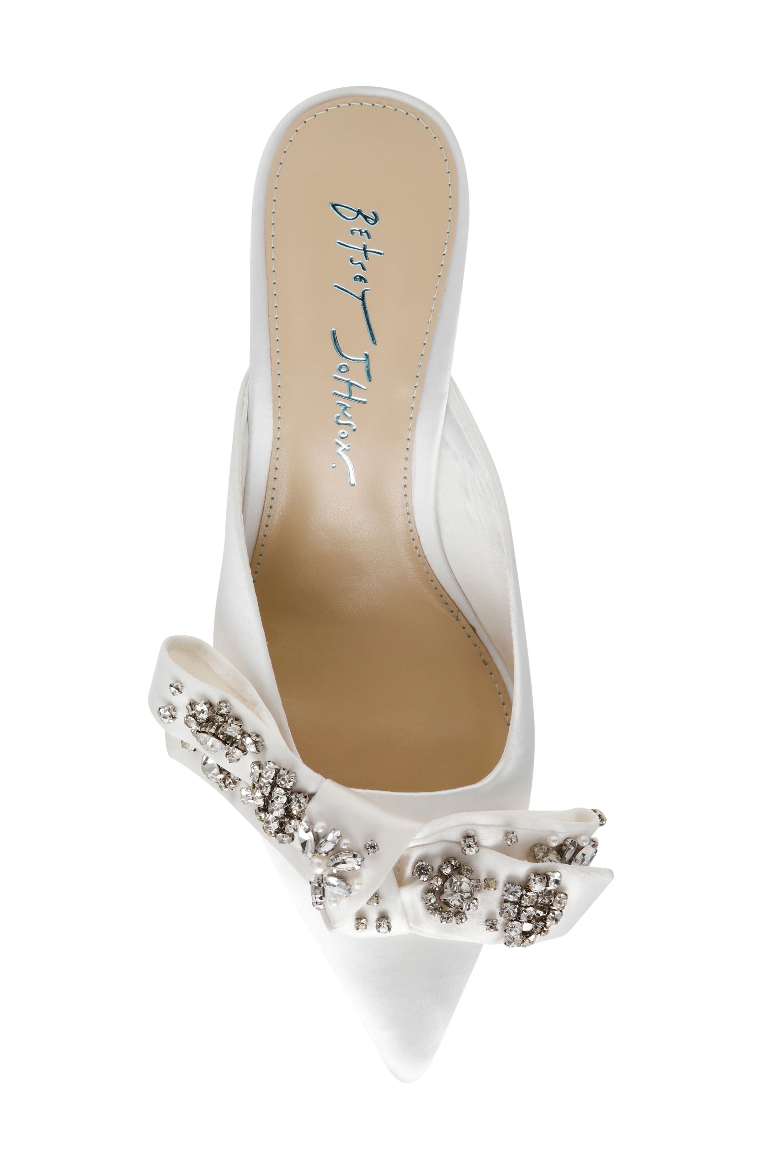 Kena Pointed Toe Mule, Alternate, color, IVORY
