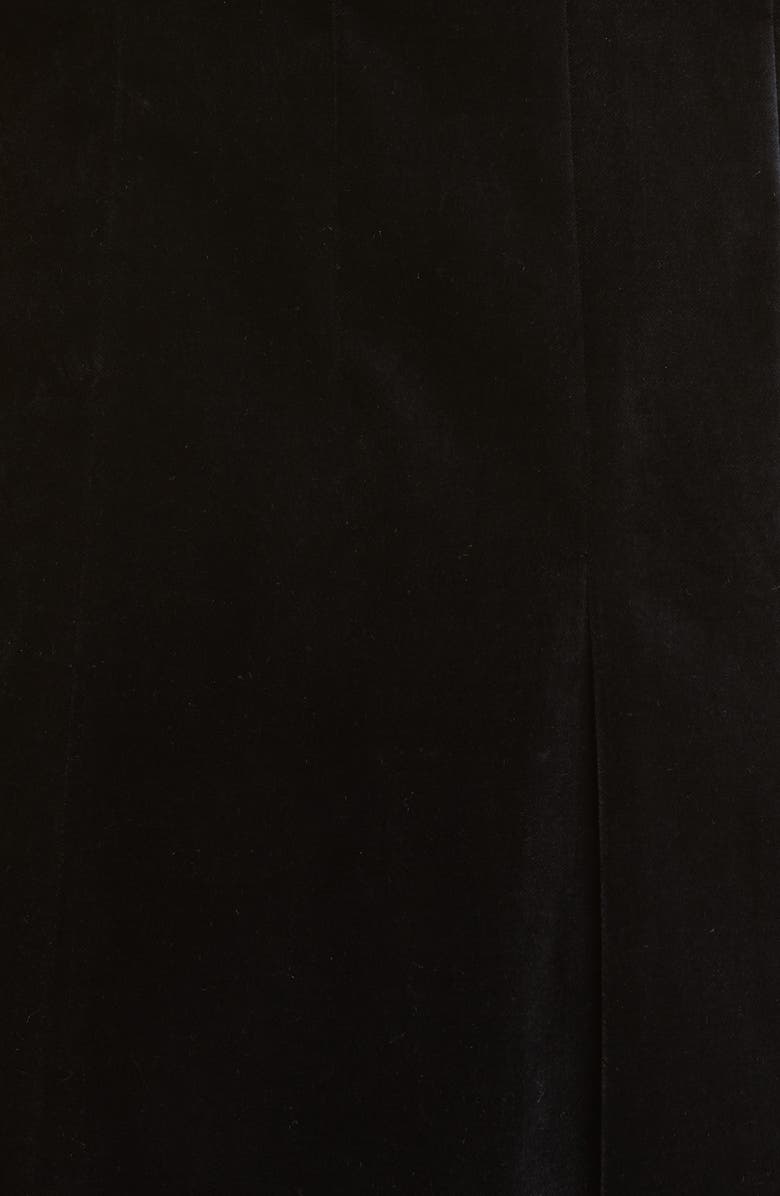 FRAME One-Button Stretch Cotton Velveteen Blazer, Alternate, color,