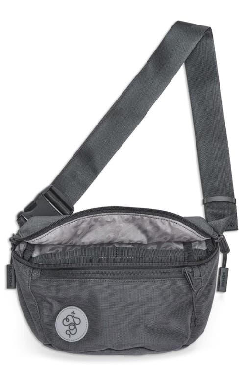 Baboon To The Moon Core Water Resistant Nylon Belt Bag In Gray