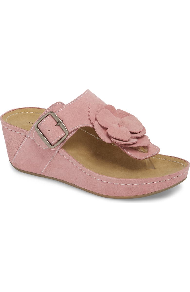 David Tate Spring Platform Wedge Sandal, Main, color,