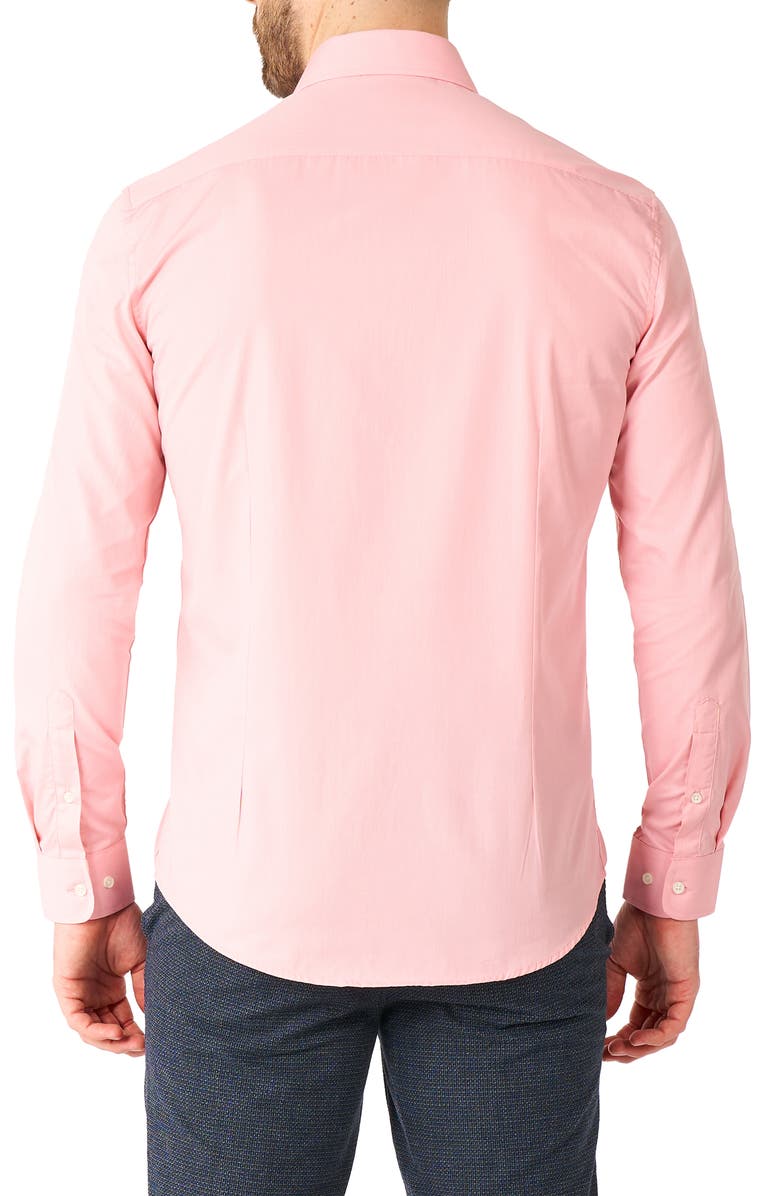 OppoSuits Blush Button-Up Shirt, Alternate, color, Pink