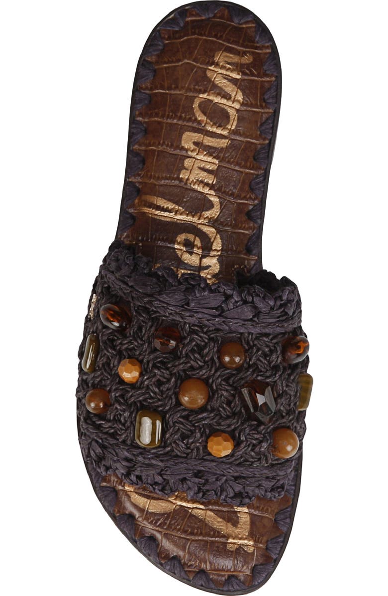 Sam Edelman Graciela Beaded Slide Sandal, Alternate, color,