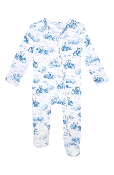 Fitted Convertible One-Piece Pajamas (Baby)