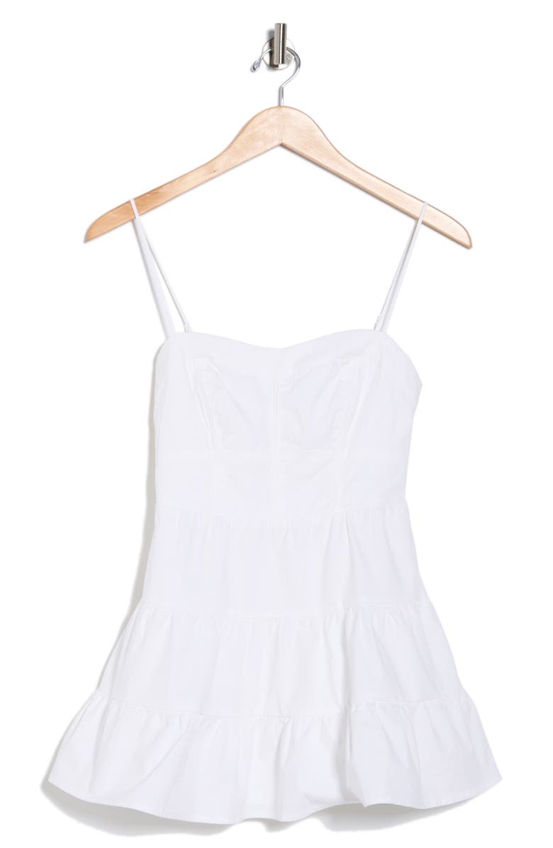 Florence by Mills Corset Minidress, Alternate, color, White