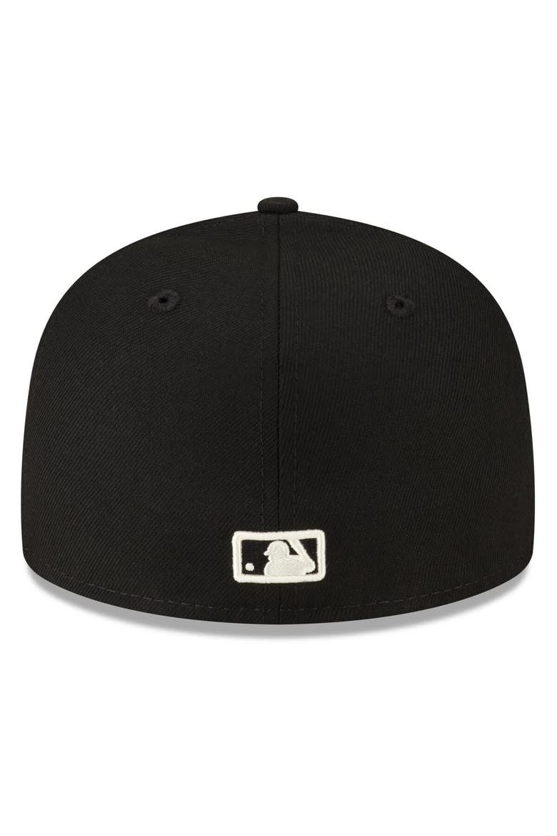 Men's New Era Black Seattle Mariners Authentic Collection 59FIFTY Fitted Hat, Alternate, color, Black