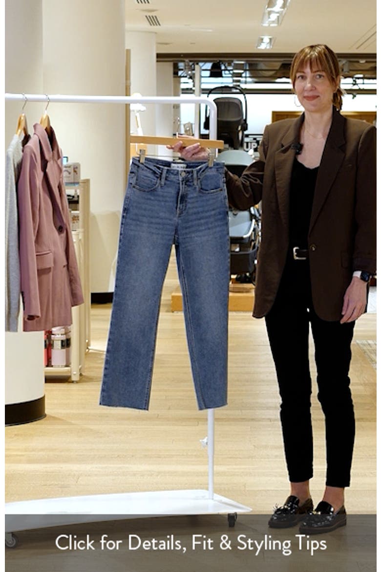 Crop Flare Leg Jeans video