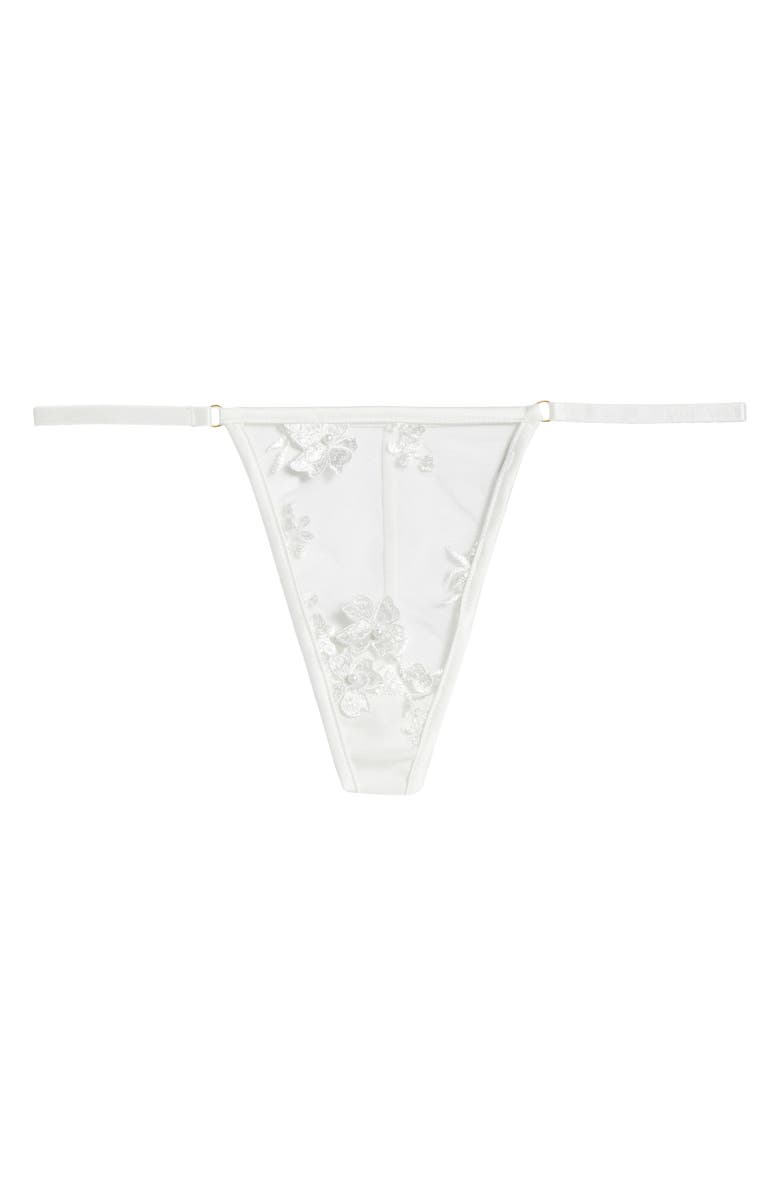KILO BRAVA Floral Embroidered G-String, Alternate, color, 