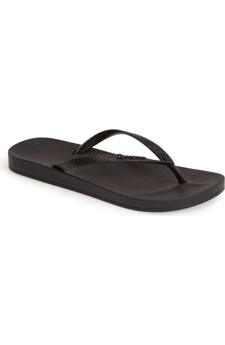 Ipanema 'Ana' Flip Flop, Main, color, Black