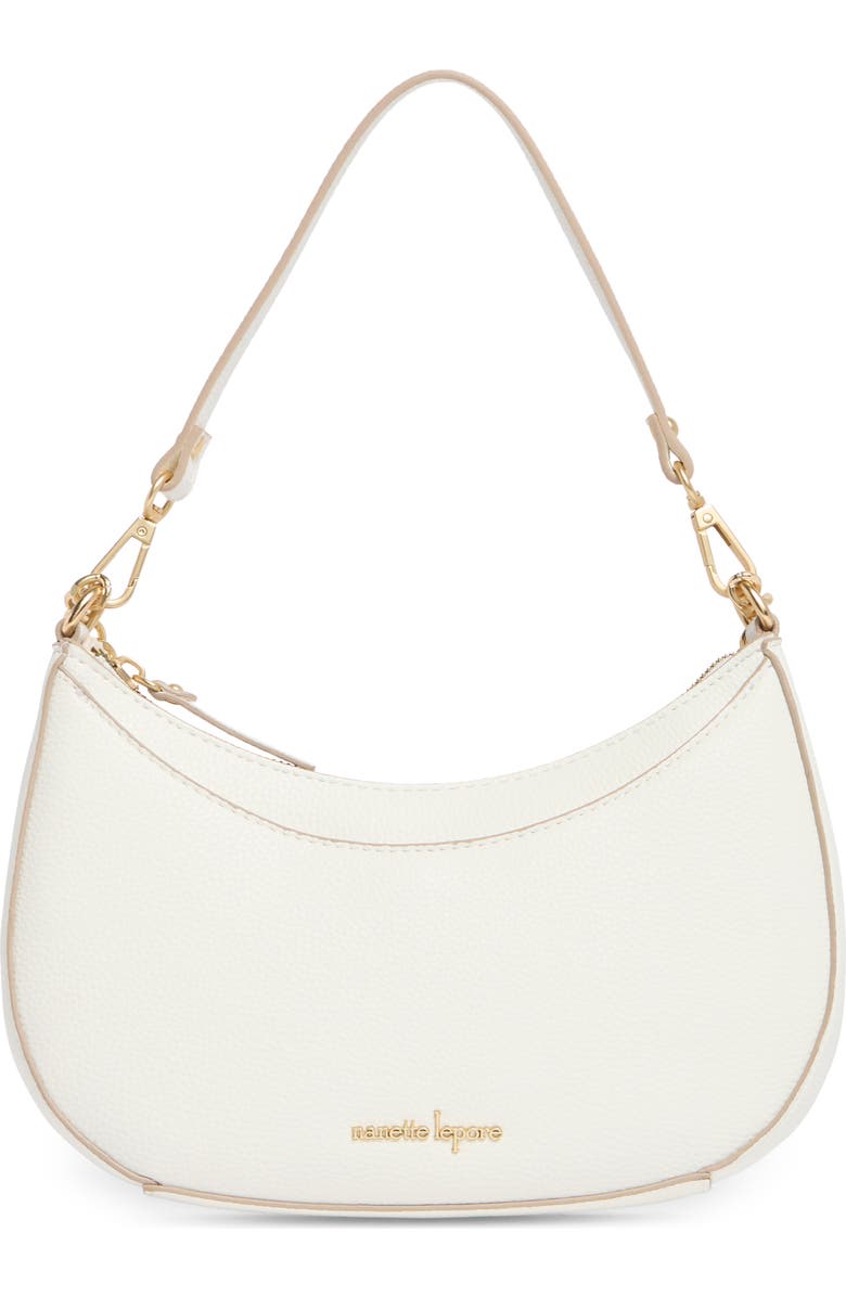 Nanette Lepore Natasha Crescent Baguette Shoulder Bag, Main, color,