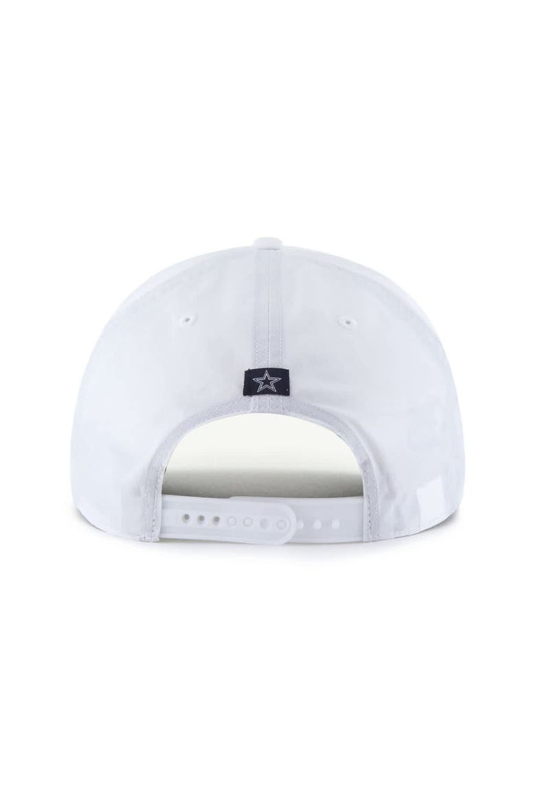 Men's '47  White Dallas Cowboys Brrr Fairway Hitch Adjustable Hat, Alternate, color, White