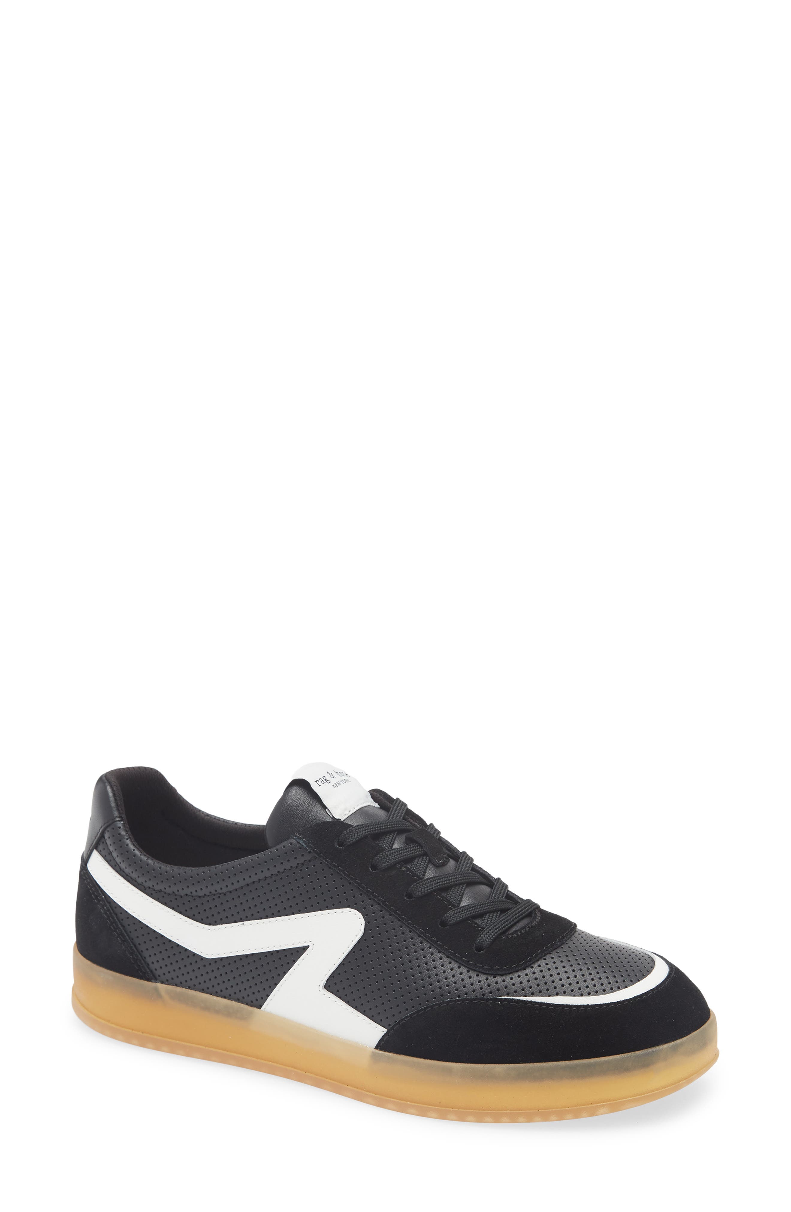 rag & bone Retro 2.0 Sneaker, Main, color, Black