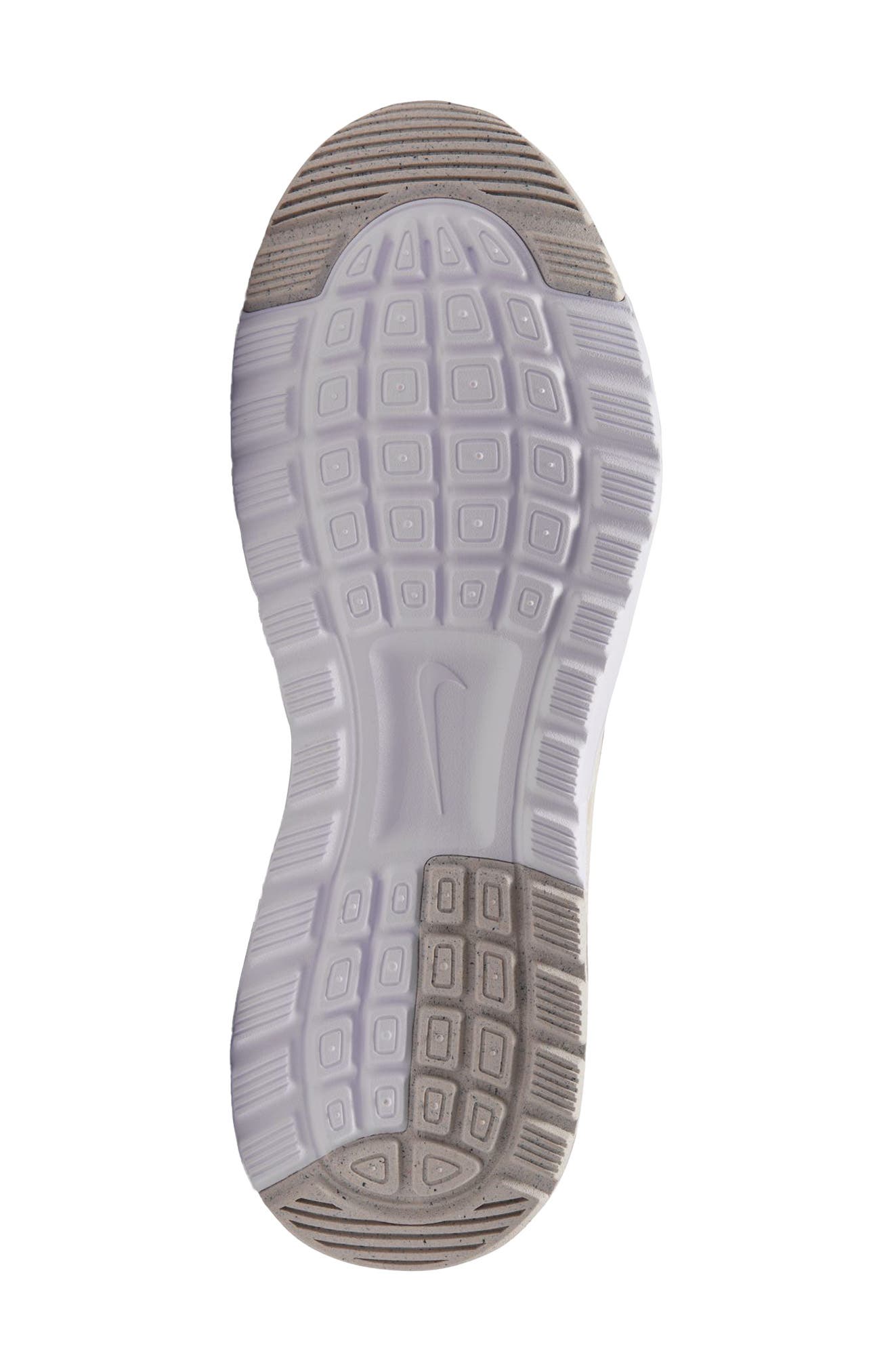 Nike Air Max Nauxis Sneaker, Alternate, color, White/ Metallic Silver