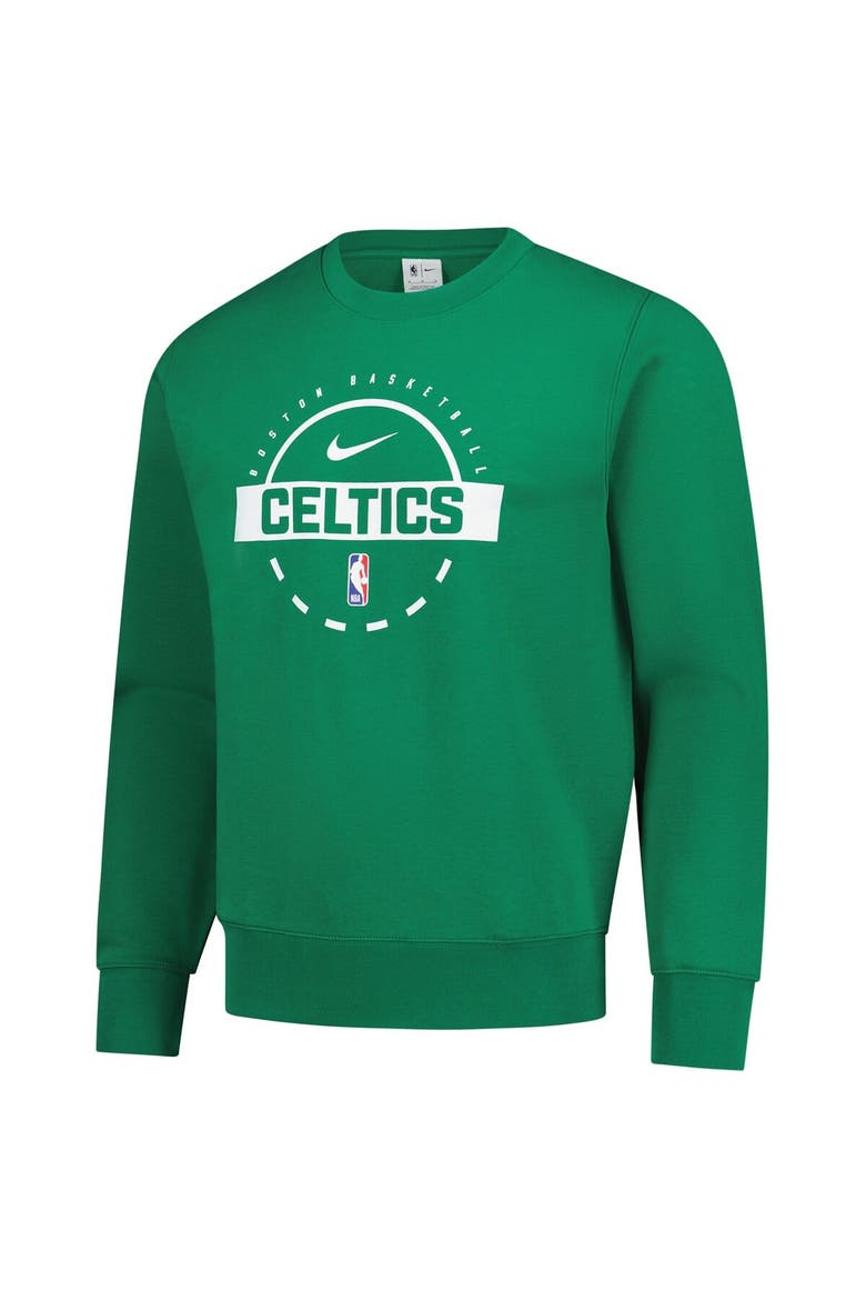 Men's Nike  Kelly Green Boston Celtics 2025/26 Authentic Practice Club Sweatshirt, Alternate, color, Kelly Green
