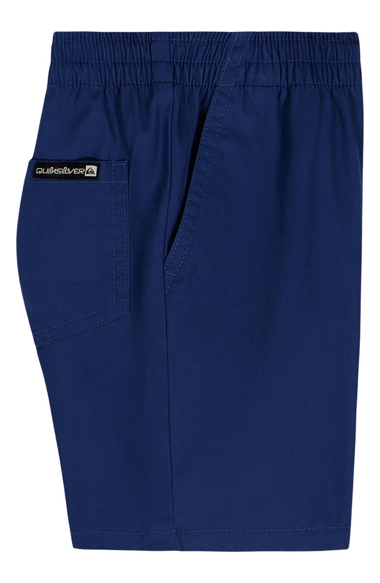 Quiksilver Kids' Print Short Sleeve Button-Up Shirt & Woven Shorts Set, Alternate, color, Blue Multi