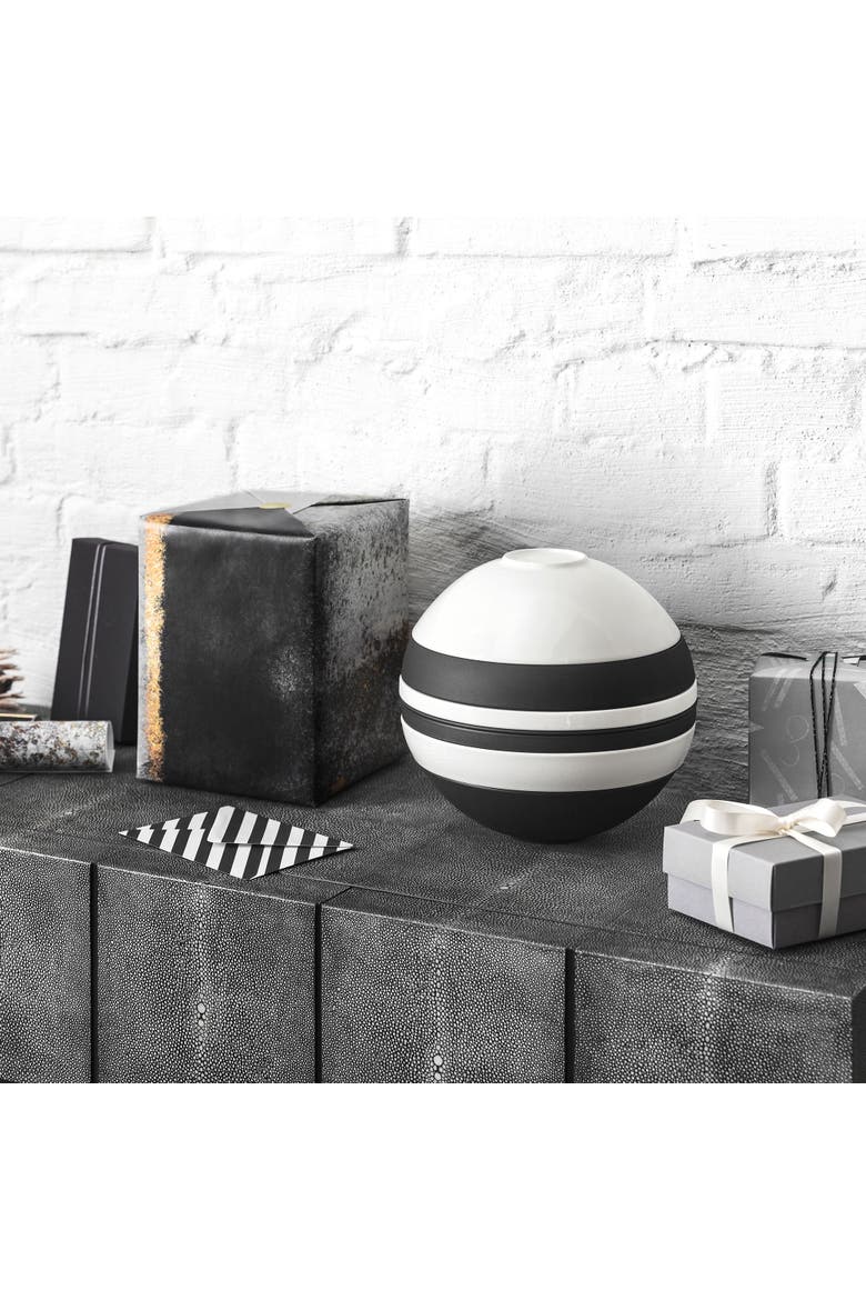 Iconic La Boule, Alternate, color, black & white