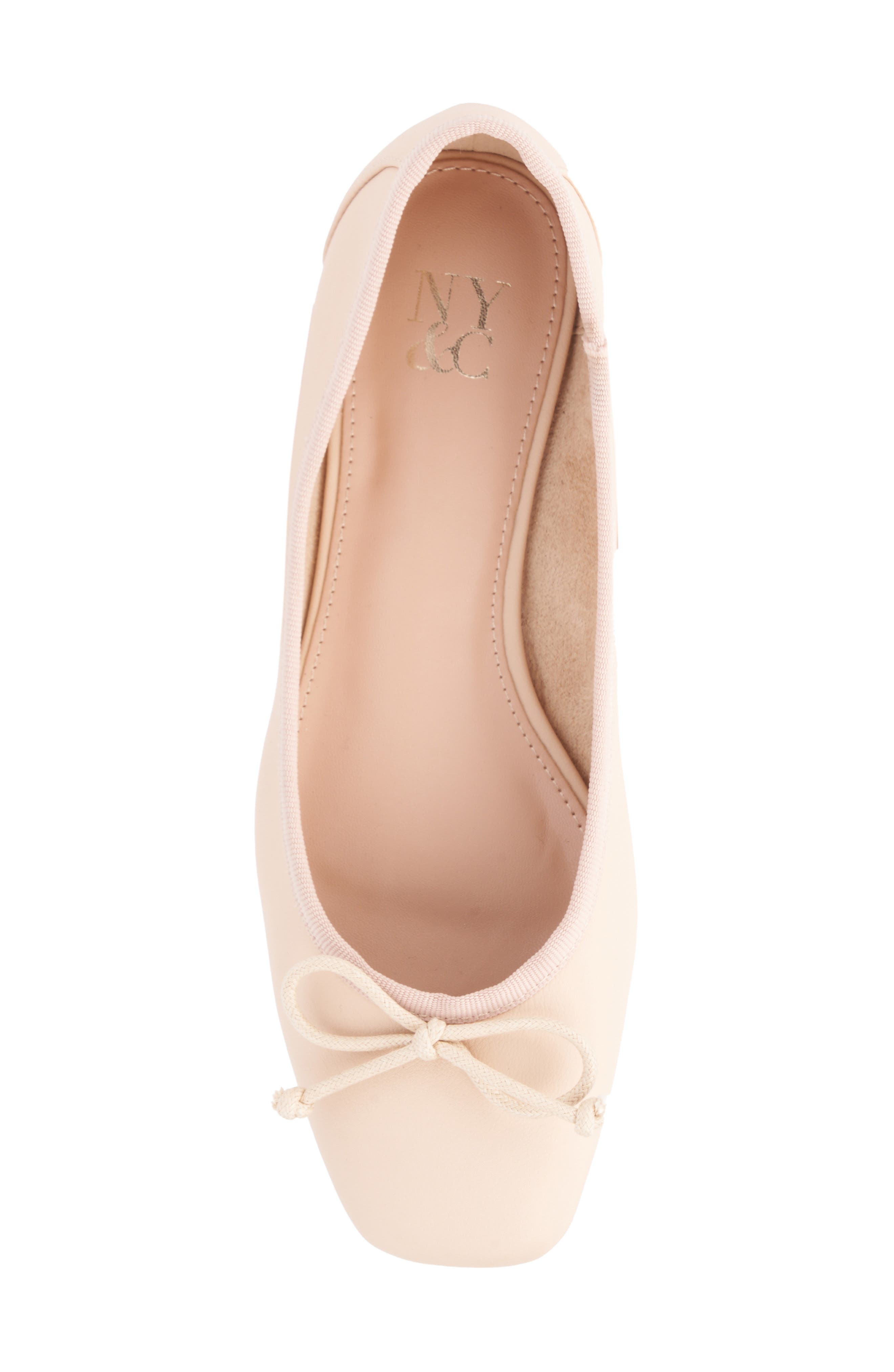 NEW YORK AND COMPANY Paulina Ballet Flat, Alternate, color, Beige