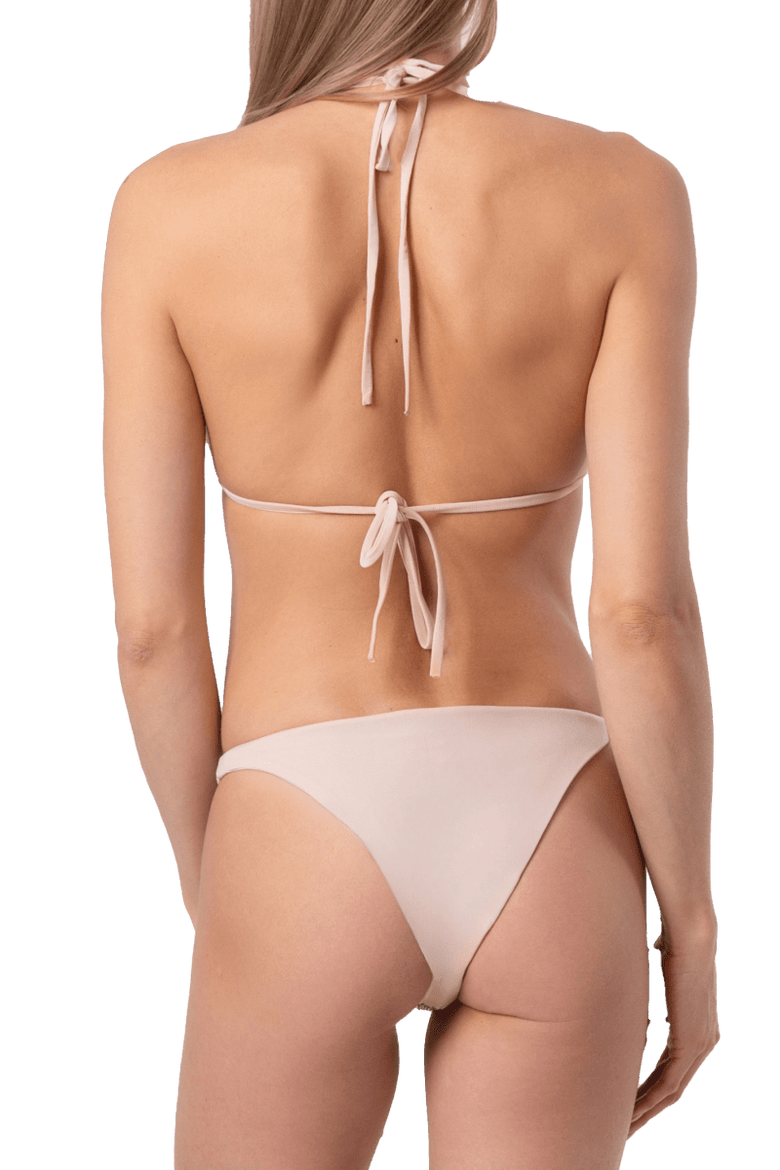 High Tide Hand Beaded Bikini Bottom, Alternate, color, Sand