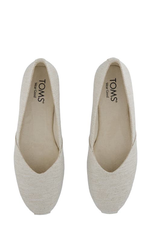 Toms Gemma Ballet Flat In Brown
