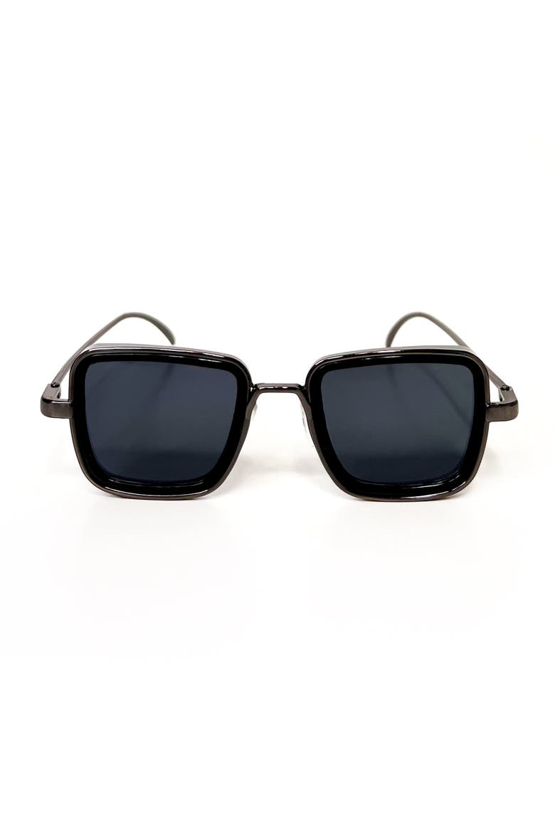 The Dusk Sunglasses, Main, color, Black