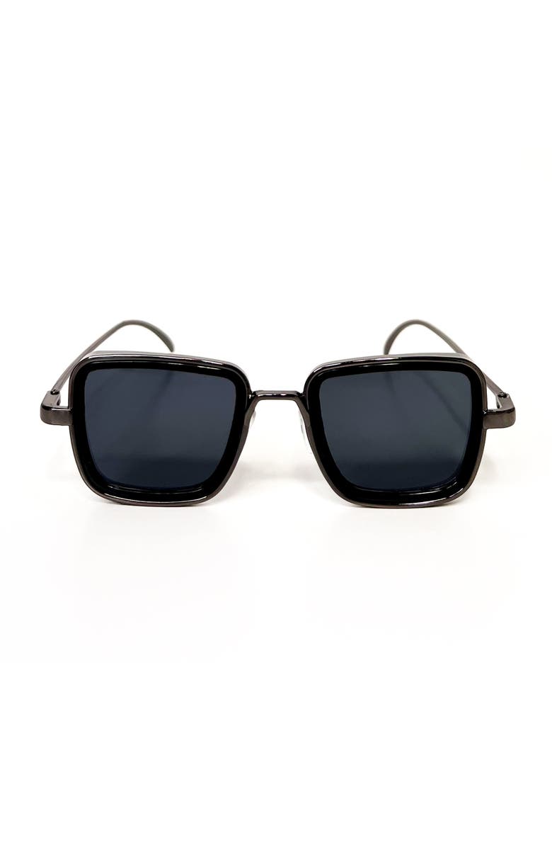 Youzey The Dusk Sunglasses, Main, color, Black