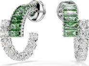 Swarovski Matrix Hoop Earrings