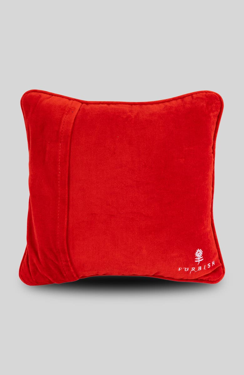 Furbish Needlepoint Pillow, Alternate, color, 